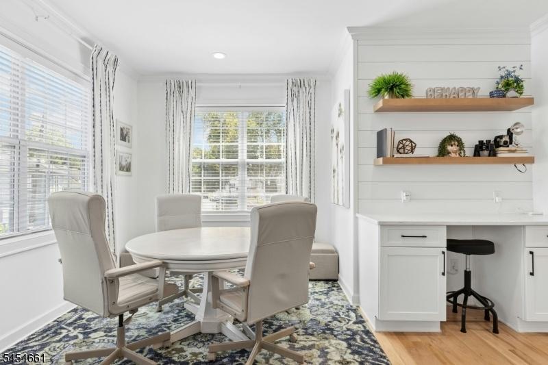 Living Room Nook and Dry Bar