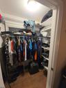 Primary/Master Bedroom closet