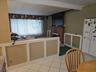 Kitchen into living room
