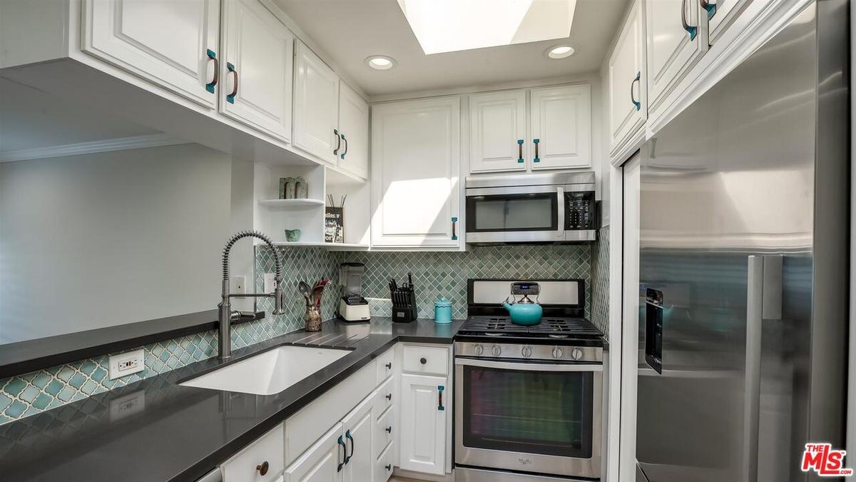 Bright open kitchen