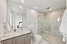 Third Bedroom bathroom with zero entry shower