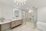 Owners Suite Bath; zero entry shower