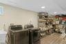laundry and storage room