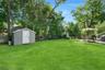 yard with shed