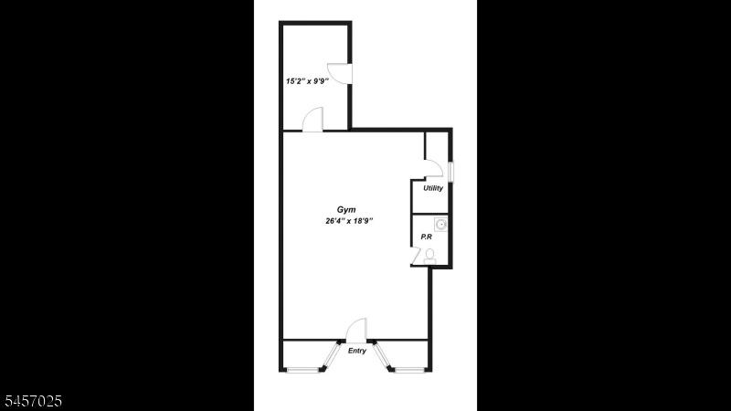 Floor Plan Gym Front Building