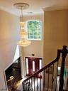 Double story entrance foyer