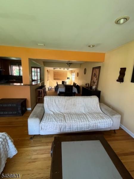 Living room, dining room