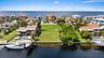 View from Deep water canal looking toward Gulf (West) lot 48 also for sale