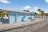 Private beach clean and updated restrooms