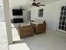comfortable outdoor space