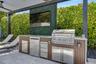 outdoor summer kitchen