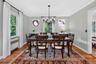 Spacious dining room