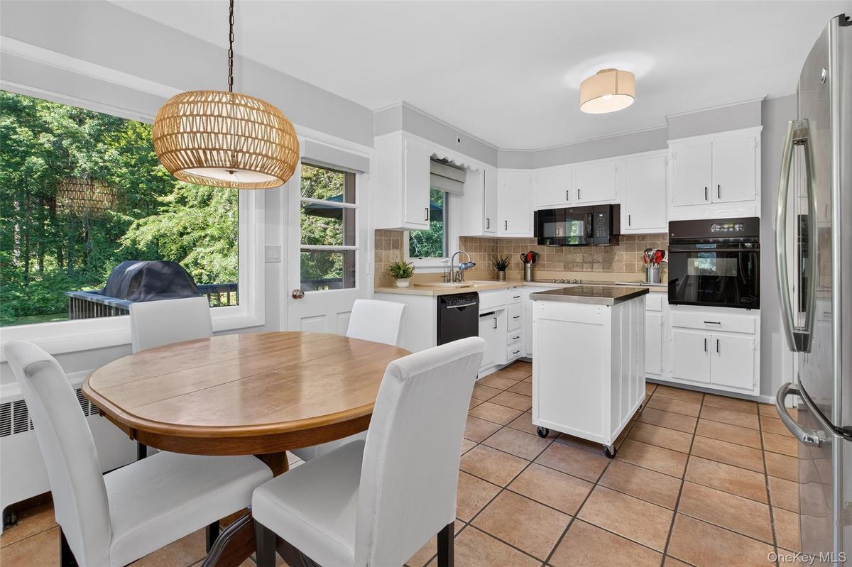 View of the Kitchen from the dining room