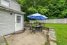 Additional patio area with direct access to the home and yard.