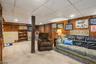 Family Room in Basement