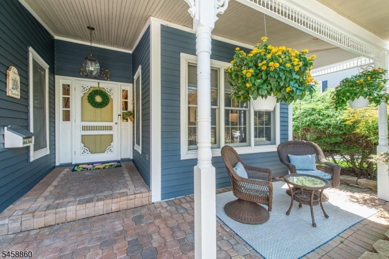 Front entry with porch