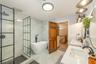Floor to ceiling custom tile