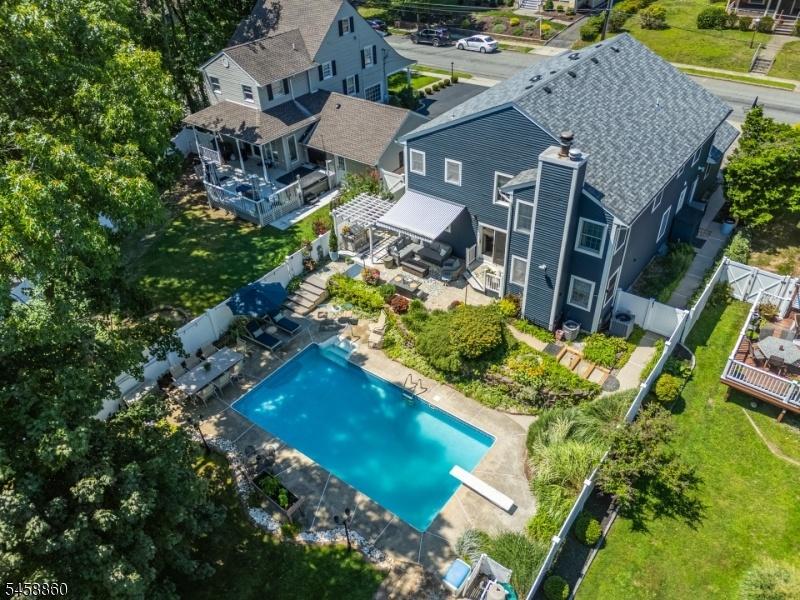 Aerial View rear of property