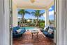 Downstairs Patio overlooking the Pool and Canal