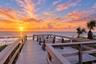 Sunset Boardwalk Beach Access View