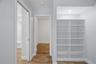 Primary Bedroom - built-in shelves