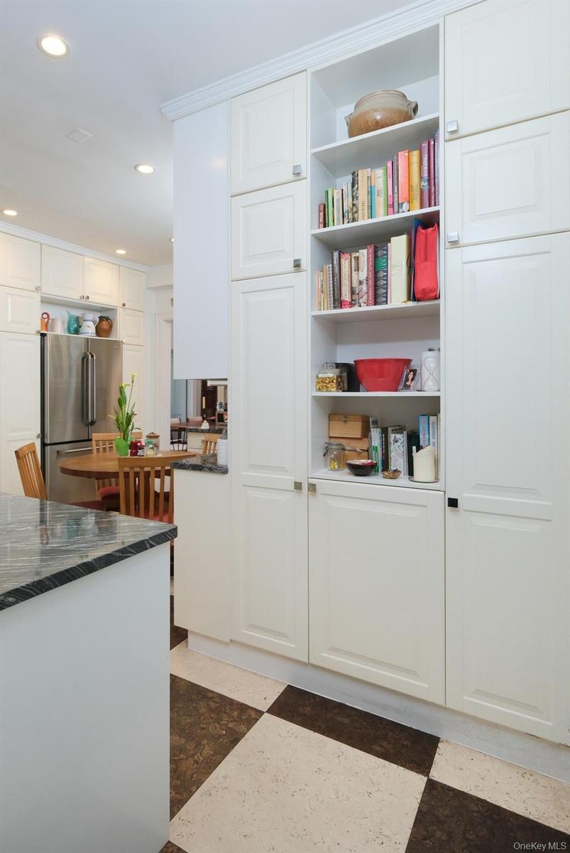 Apt. 4-B  - Entrance to Eat-in Kitchen from Service Hall to 3rd Bedroom & Entry Foyer.