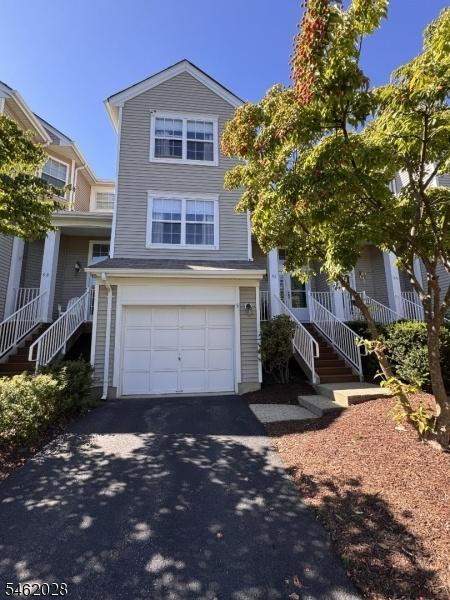 front of unit