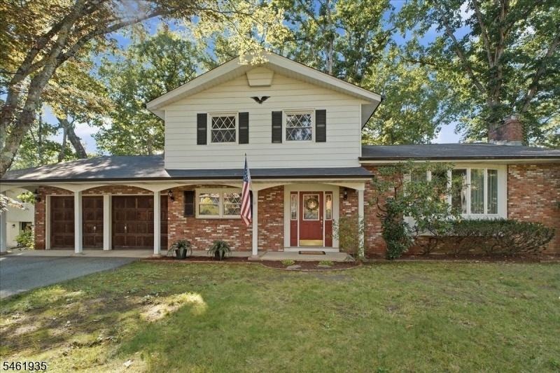 Front with covered porch