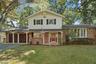 Front with covered porch