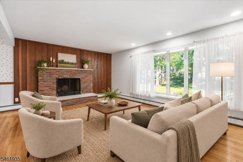 Living Room Virtually staged