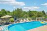 Heated in-ground liner pool