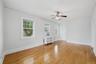 Living room with lots of windows