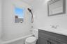 Updated full hall bath