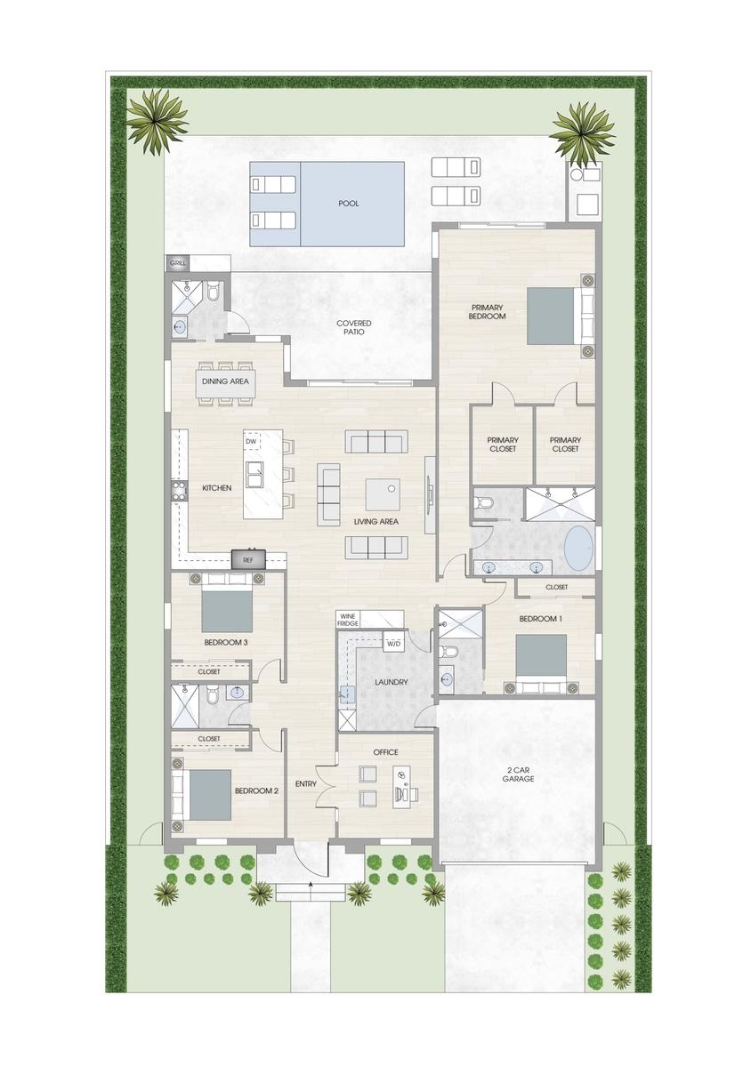 DISCLAIMER: All renderings, site plans, simulated views, floor plans, graphic images, drawings and all other information depicted are illustrative, an