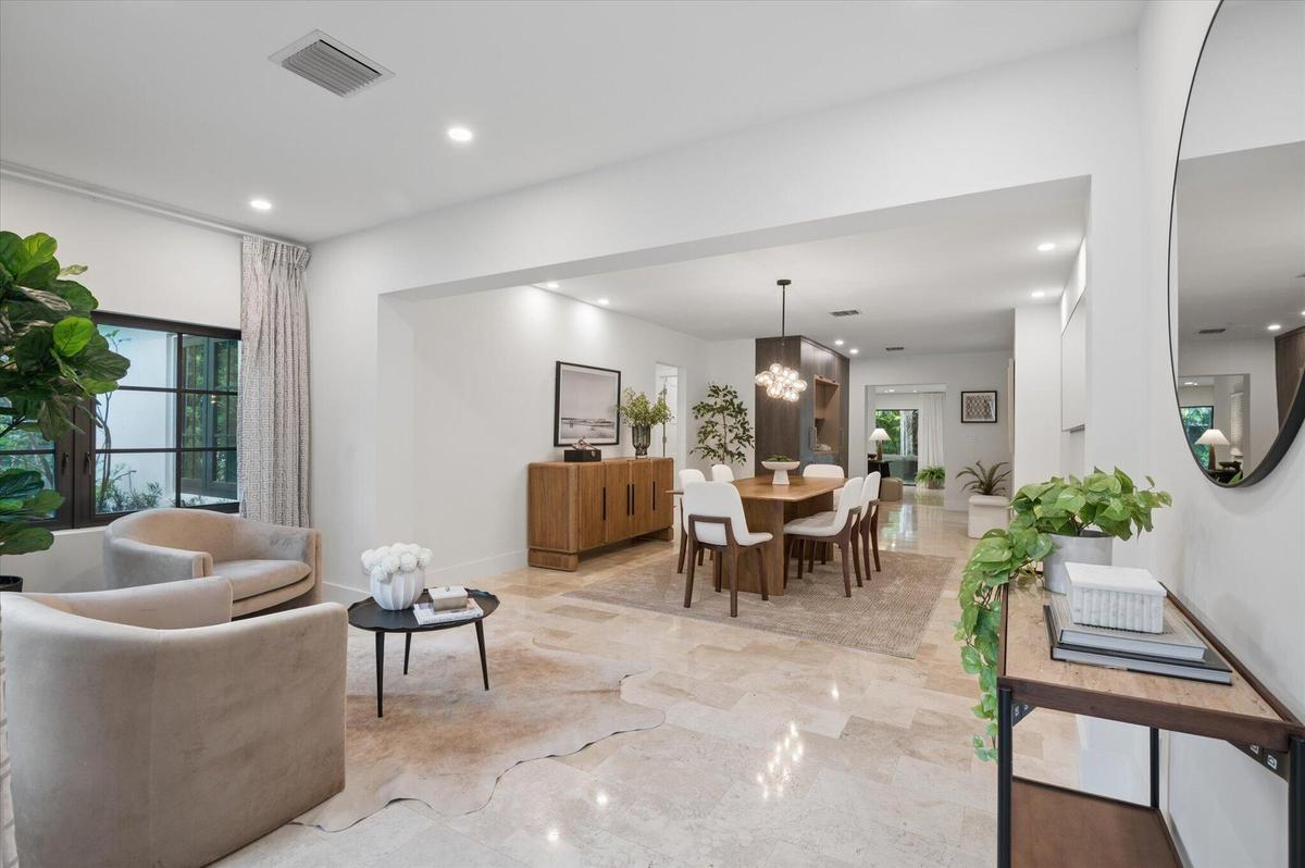Entryway and Dining Area