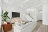 Virtually staged 1st floor living area