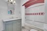 Located on the same floor as primary bedroom. Private.