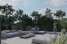 Expansive Outdoor Entertaining Space “Artist Rendering — Proposed Construction.” “Virtually Staged.”