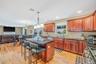 Natural Gas Cooking, Kitchen with Center Island