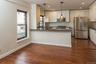 Dining Room looking into the Kitchen with peninsula countertop