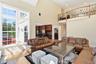 Living room with balcony