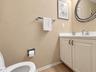 powder room on the main level