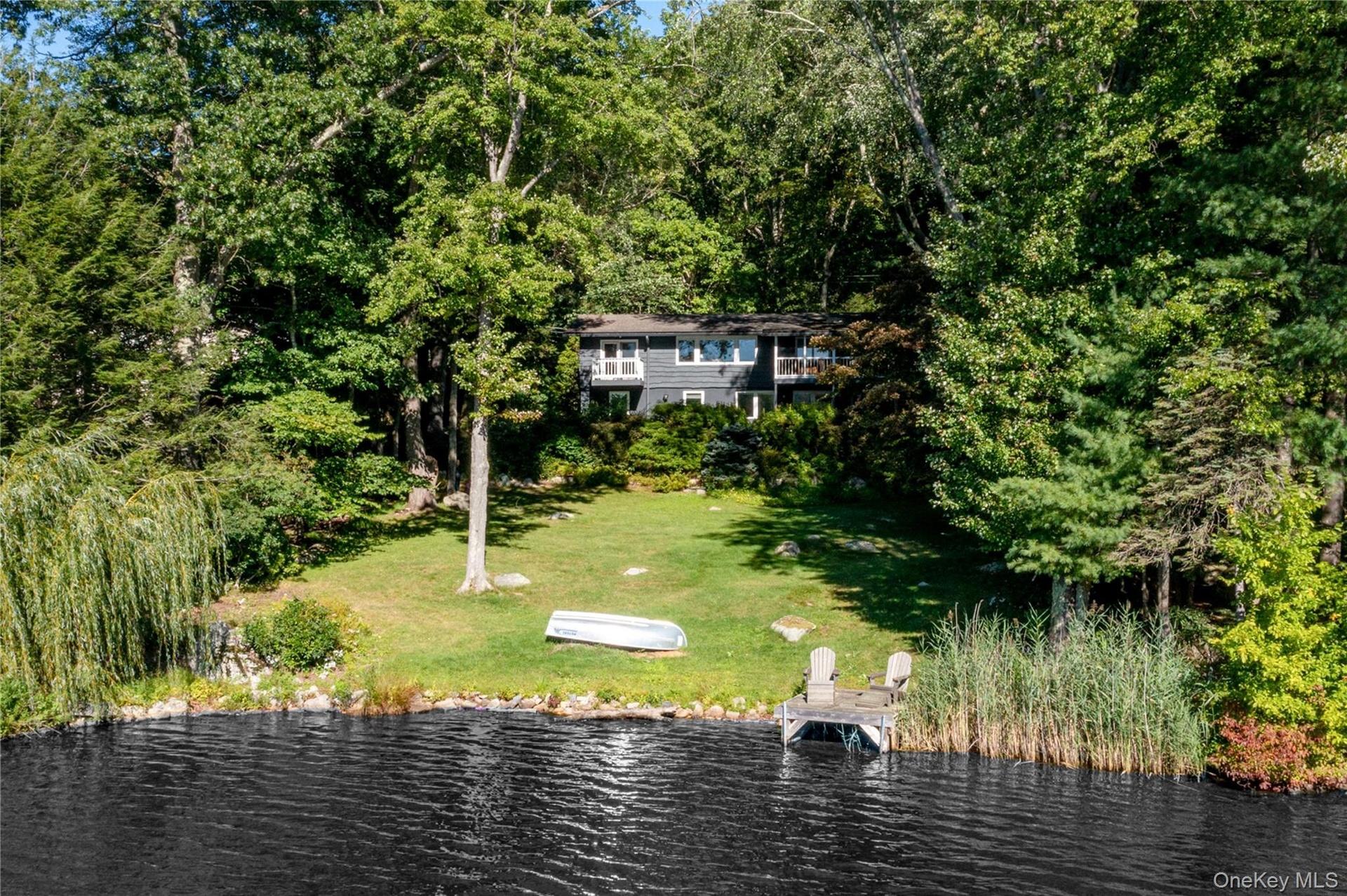 Lake toward House