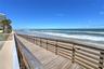 Walkway from pool to beach.