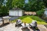 Slate patio off family room