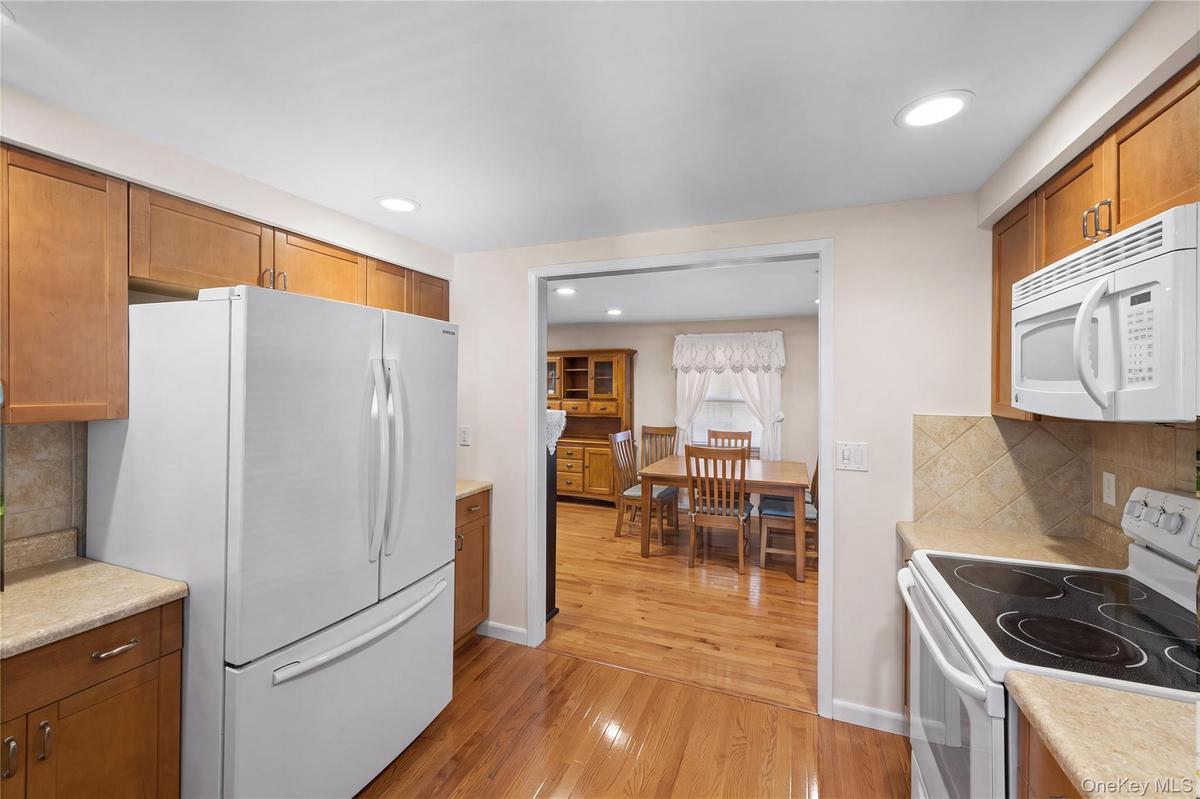 Wide gally kitchen