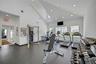 Gym located in the clubhouse