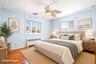First Floor Bedroom with HW Floors, Digitally Staged