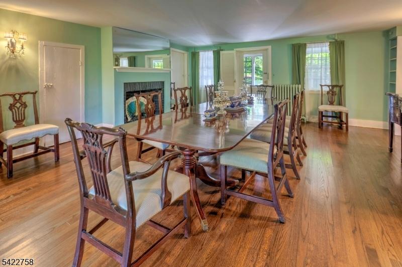 Dining Room with Fireplace