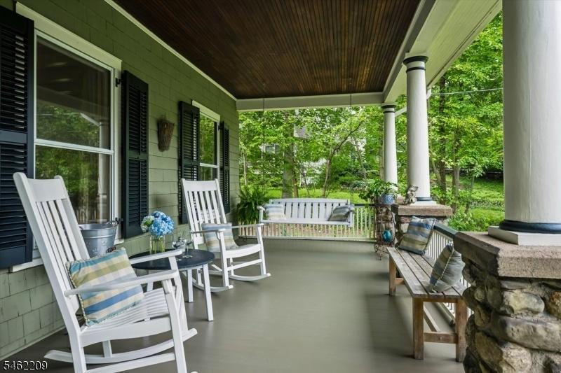 Welcoming front porch